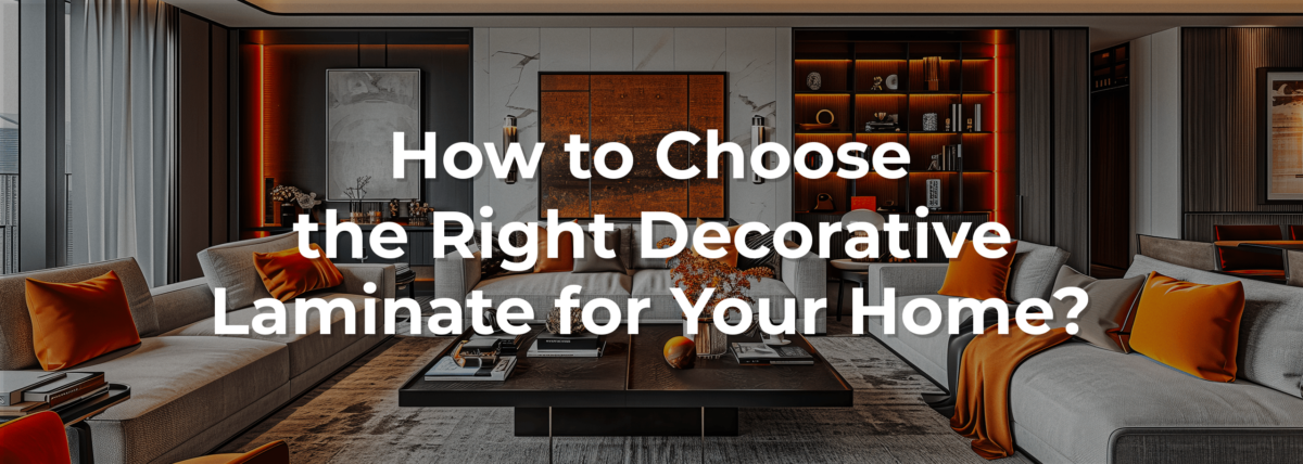 how to choose the right decorative laminate for your home