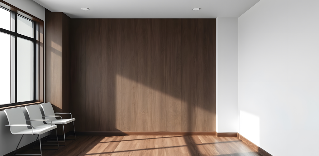 Maximizing Space with Wood Laminate Texture